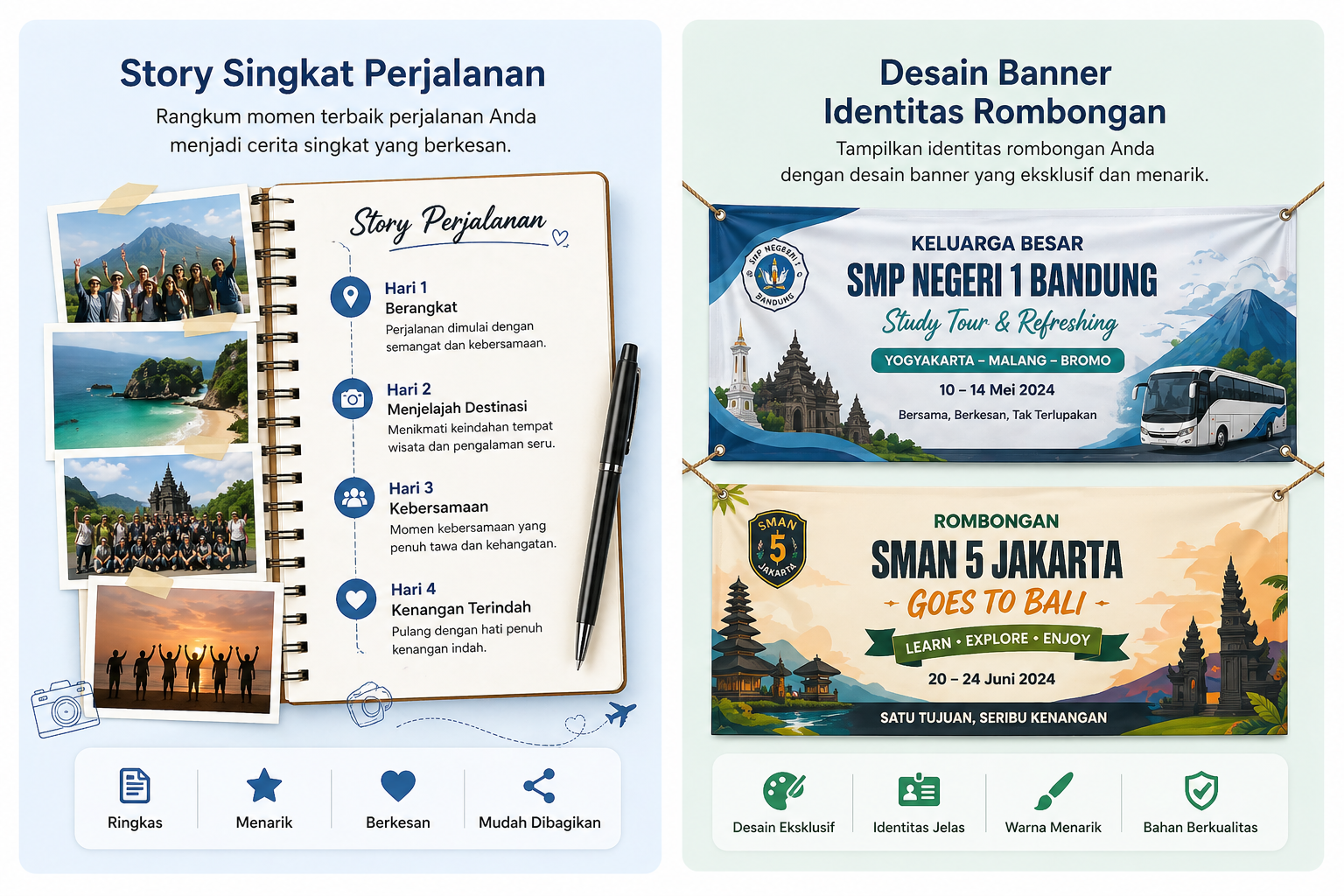 Story branding rombongan